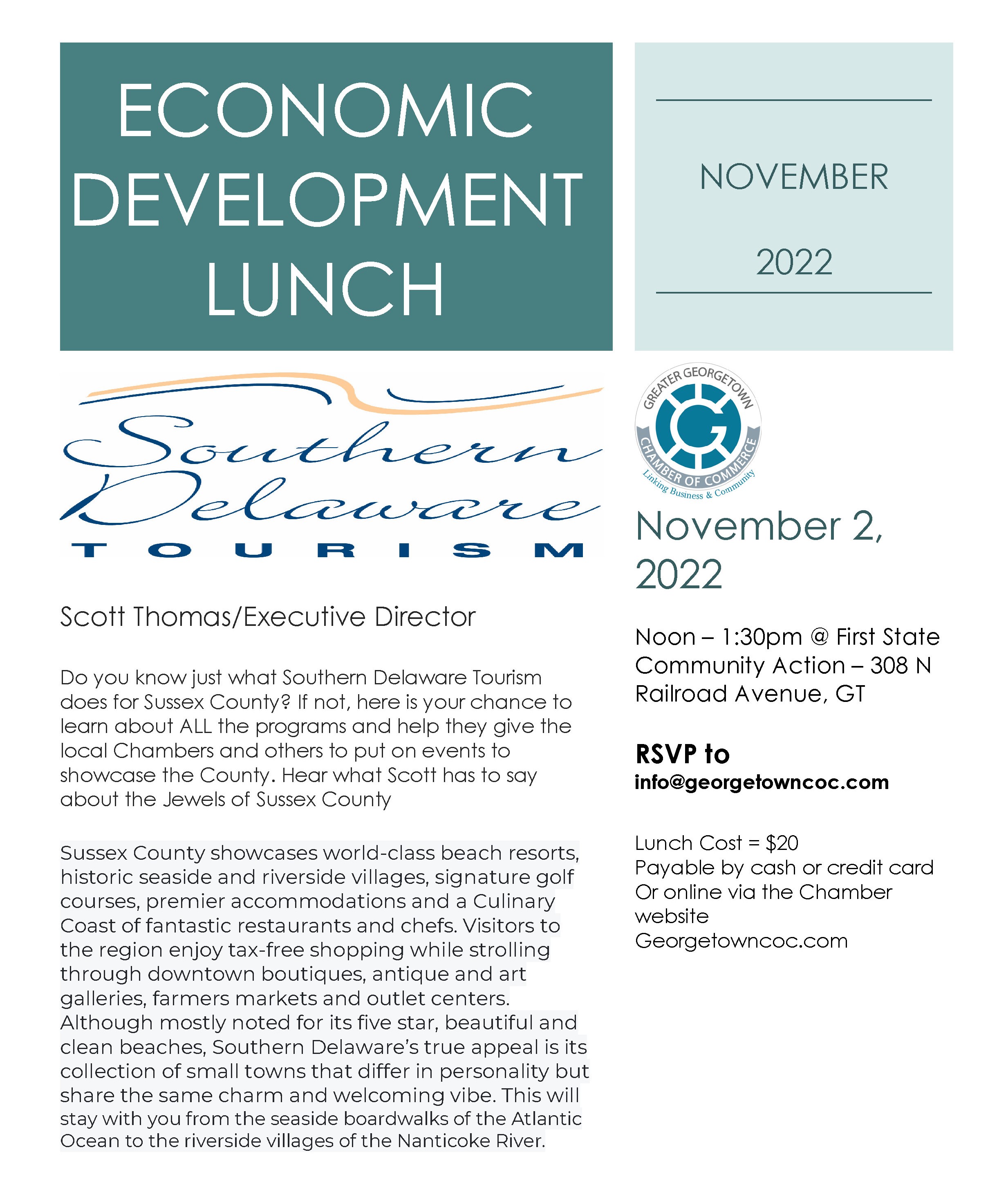 November Economic Development Lunch