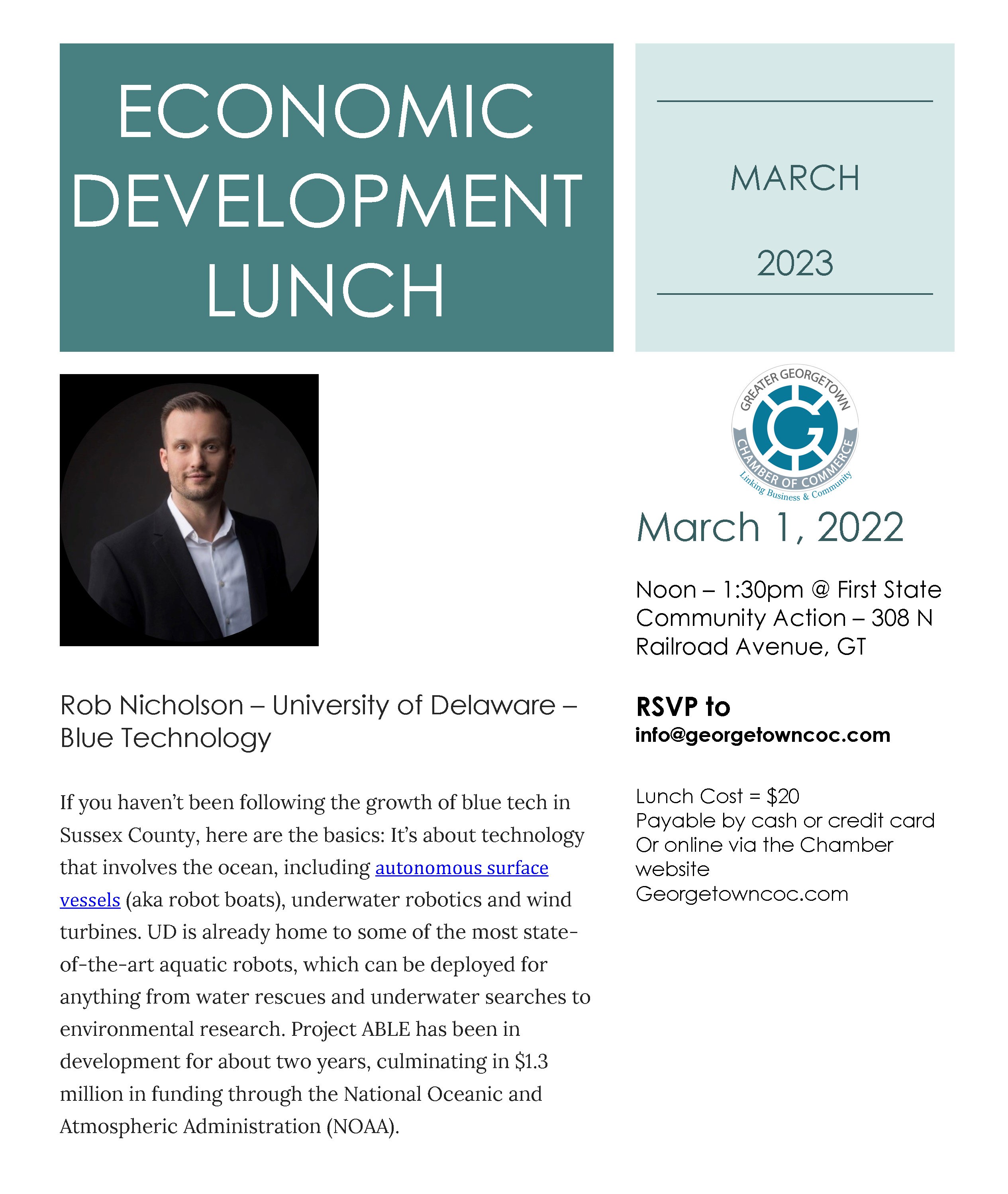 March Economic Development Lunch