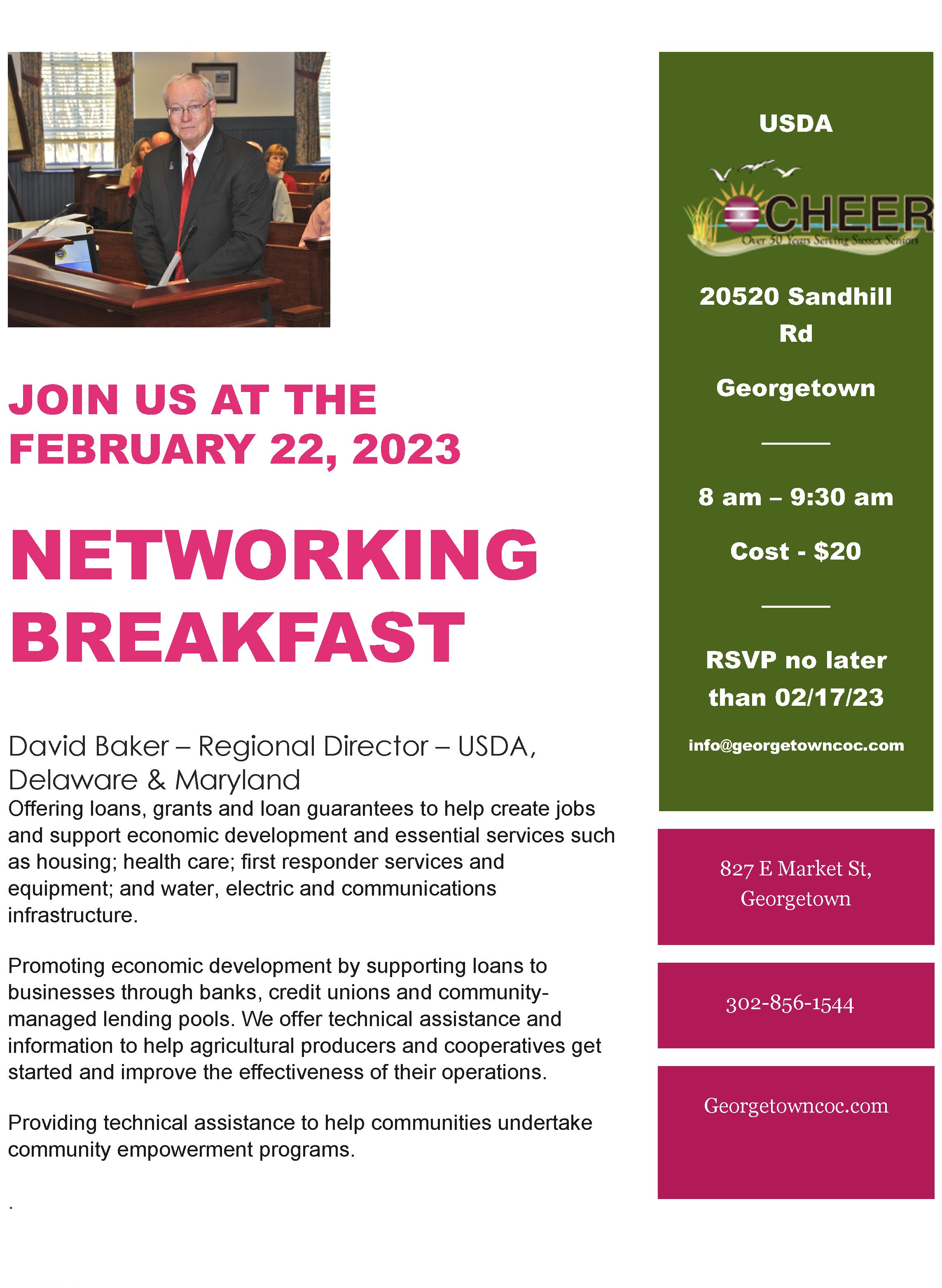 February Networking Breakfast 2023