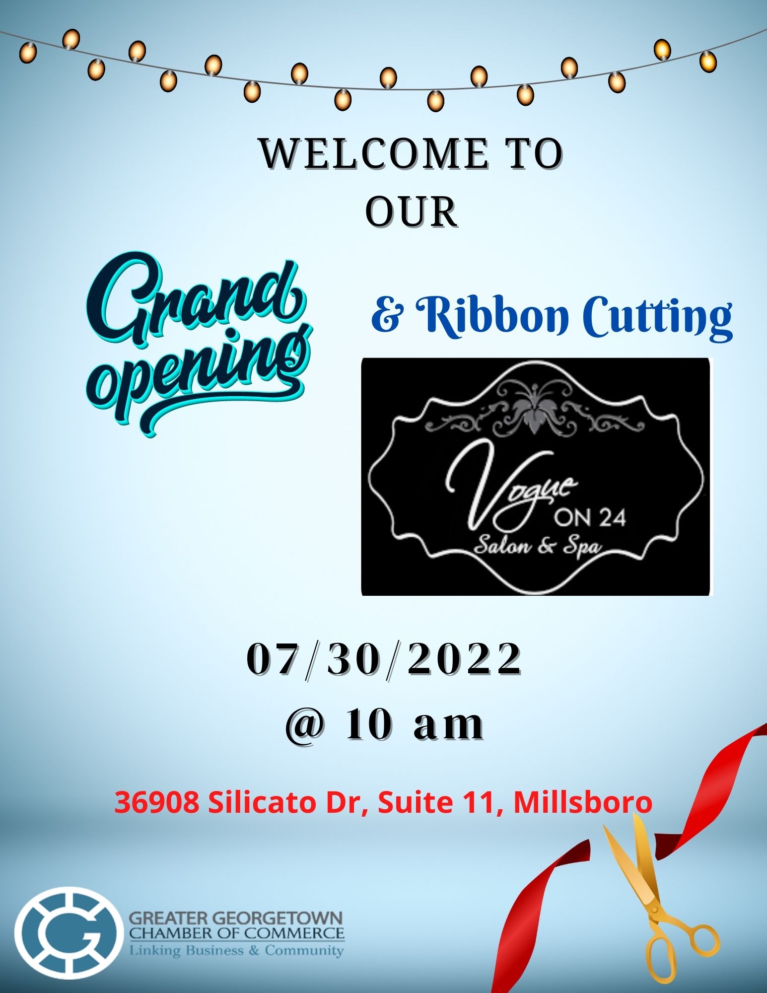 Ribbon cutting