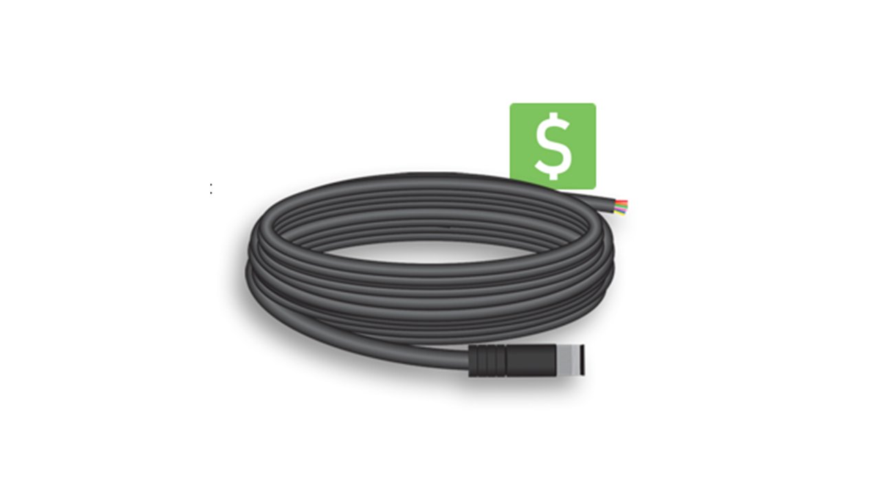 image of PUI M8 Connector Cable for TT603 Asset Tracker