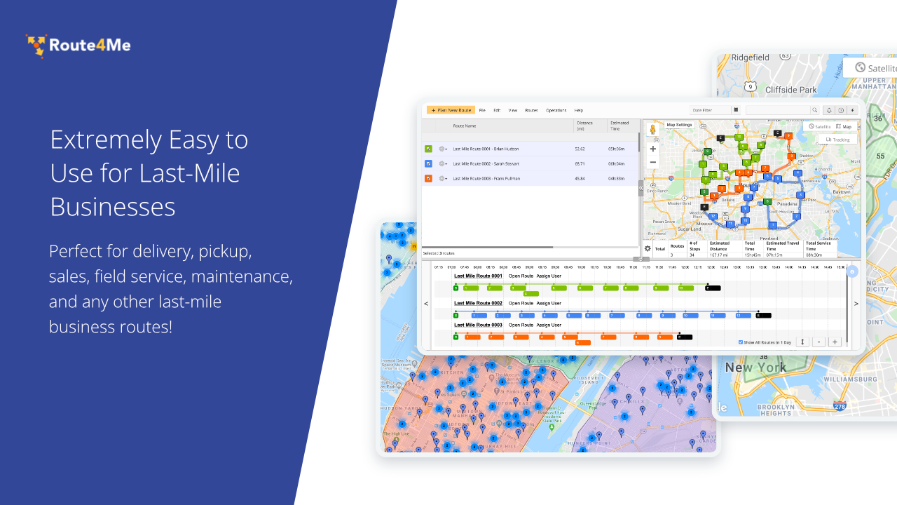 image of Commercial Route Planner and Navigation