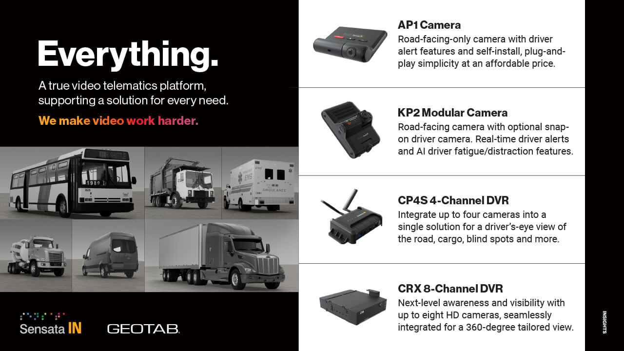 image of Sensata INSIGHTS Video Telematics