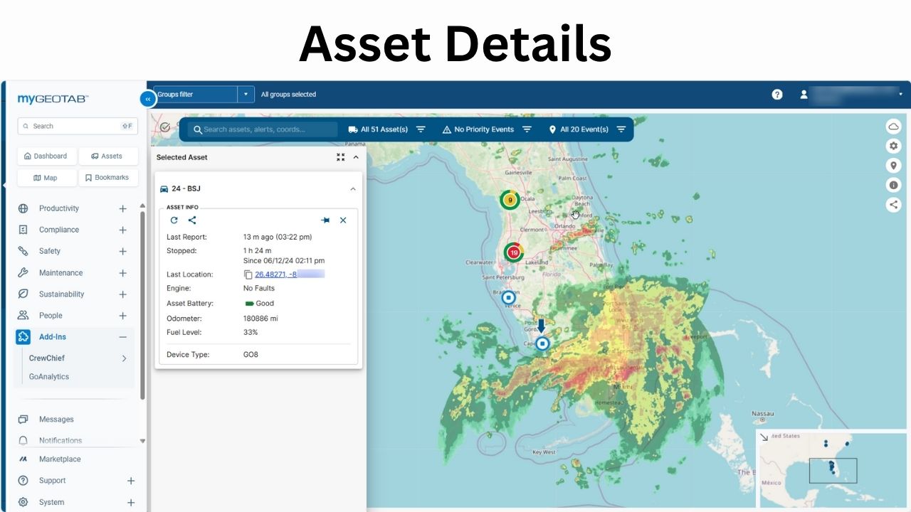 image of CrewChief Critical Weather