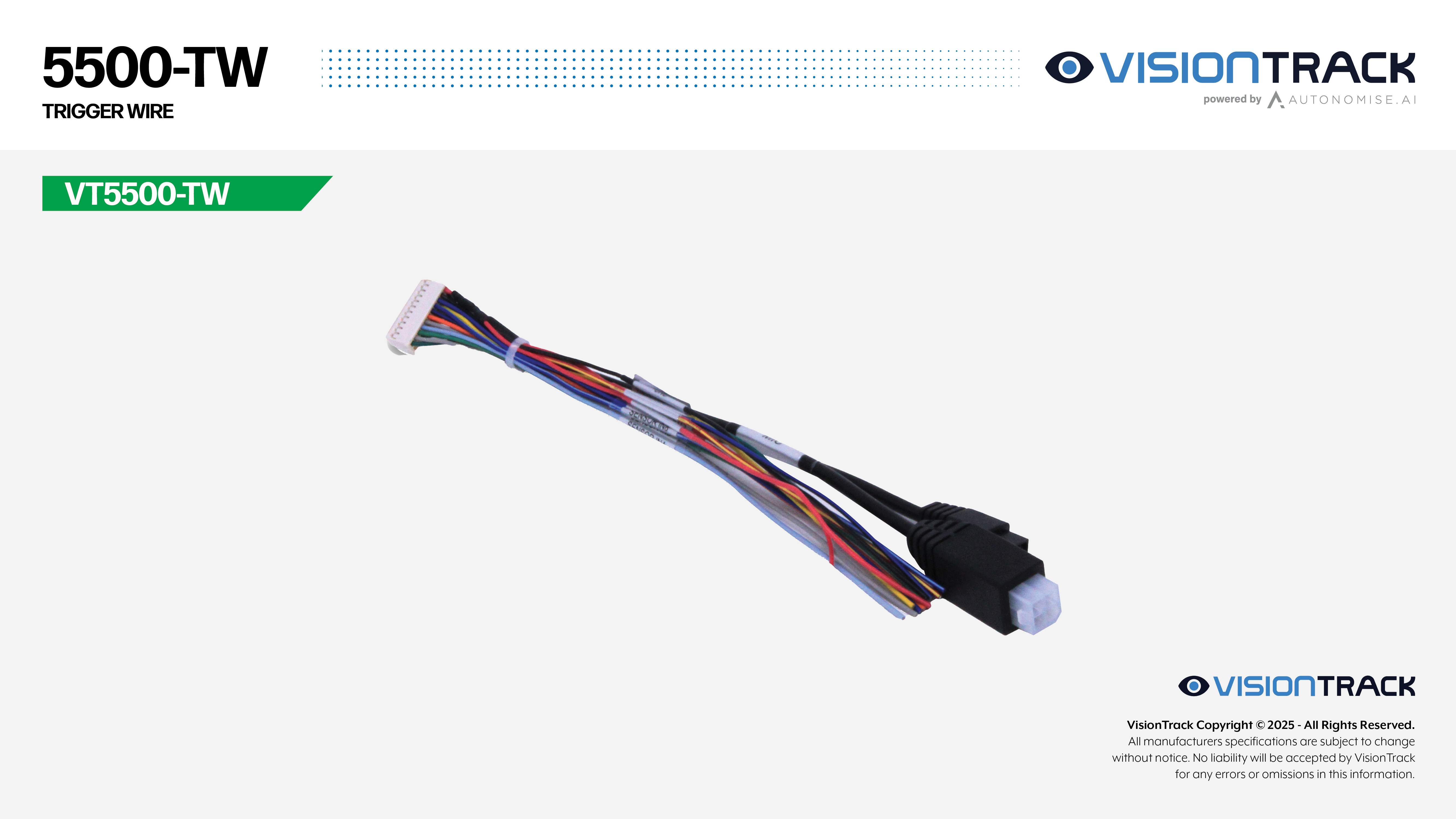 image of VisionTrack trigger wire for VT5500 NA