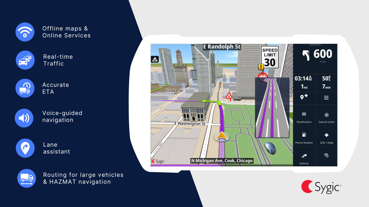 image of Sygic Professional Navigation