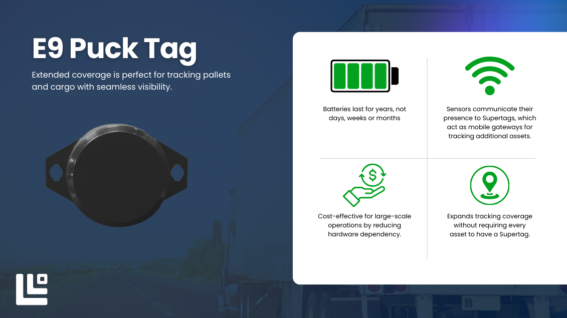 image of E9 Puck BLE Tag