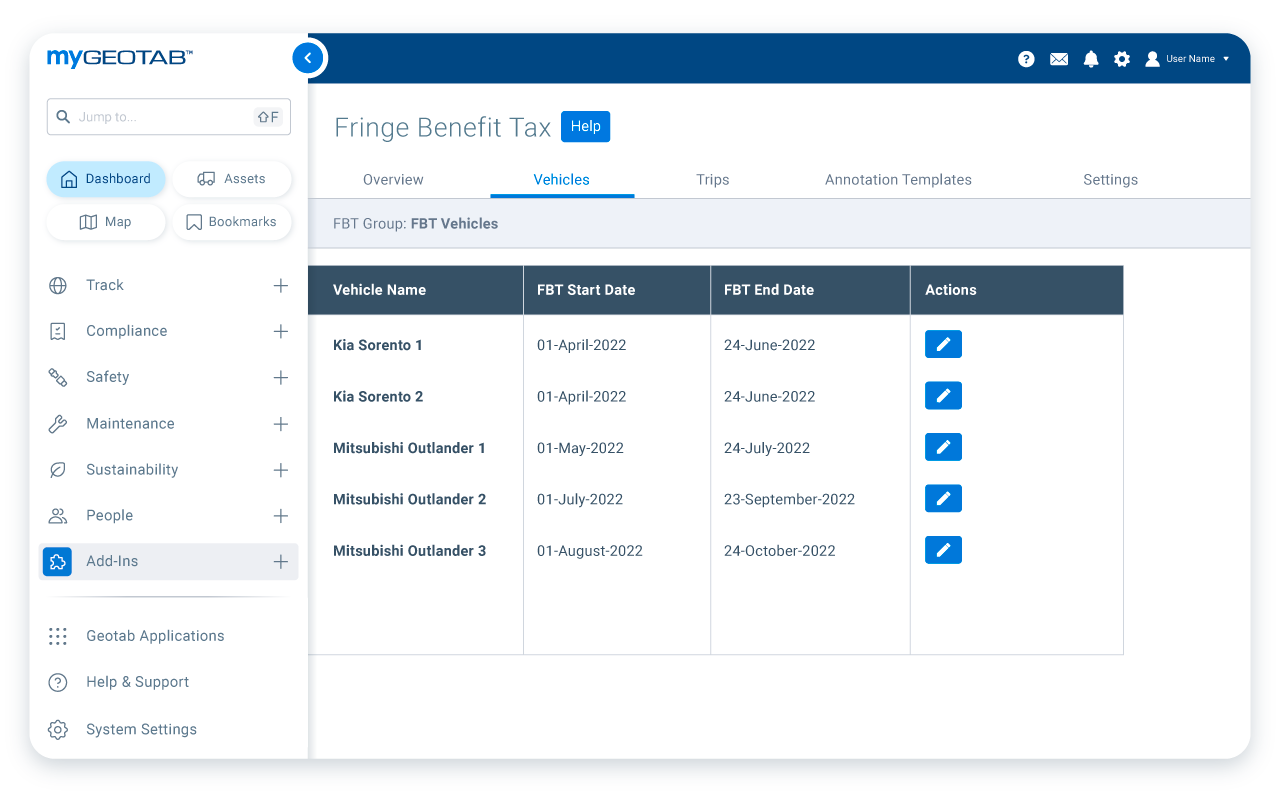 image of Electronic Logbook for Fringe Benefits Tax (FBT)