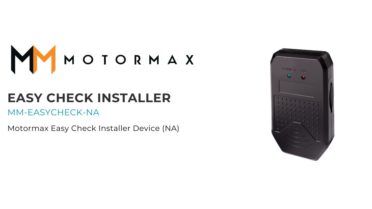 image of Easy Check Installer Device