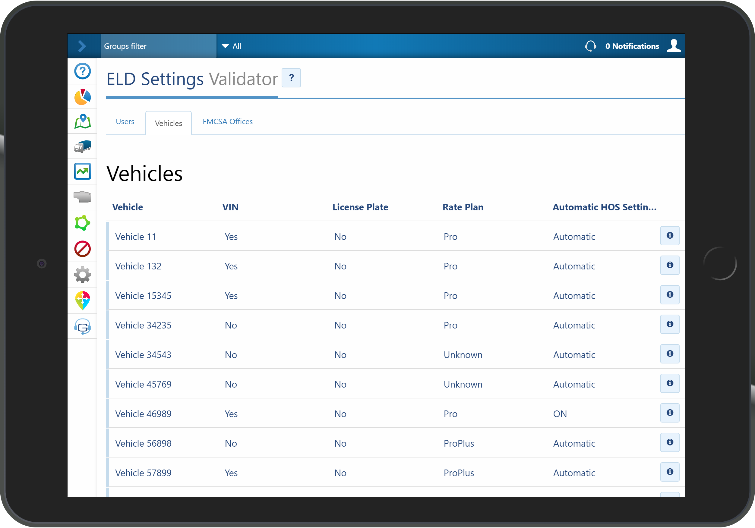 image of ELD Settings Validator