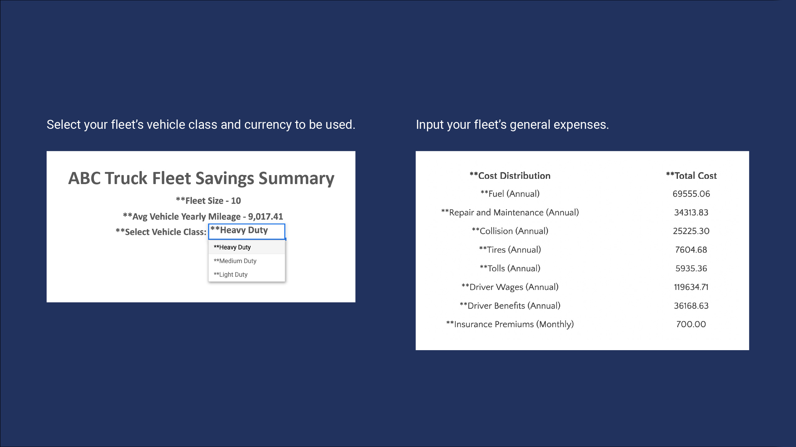 image of Global Fleet Savings Summary 