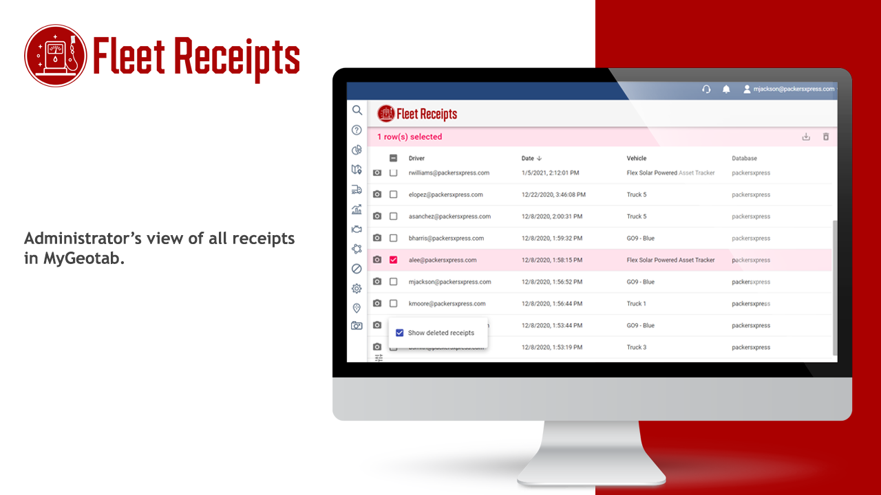 image of Fleet Receipts