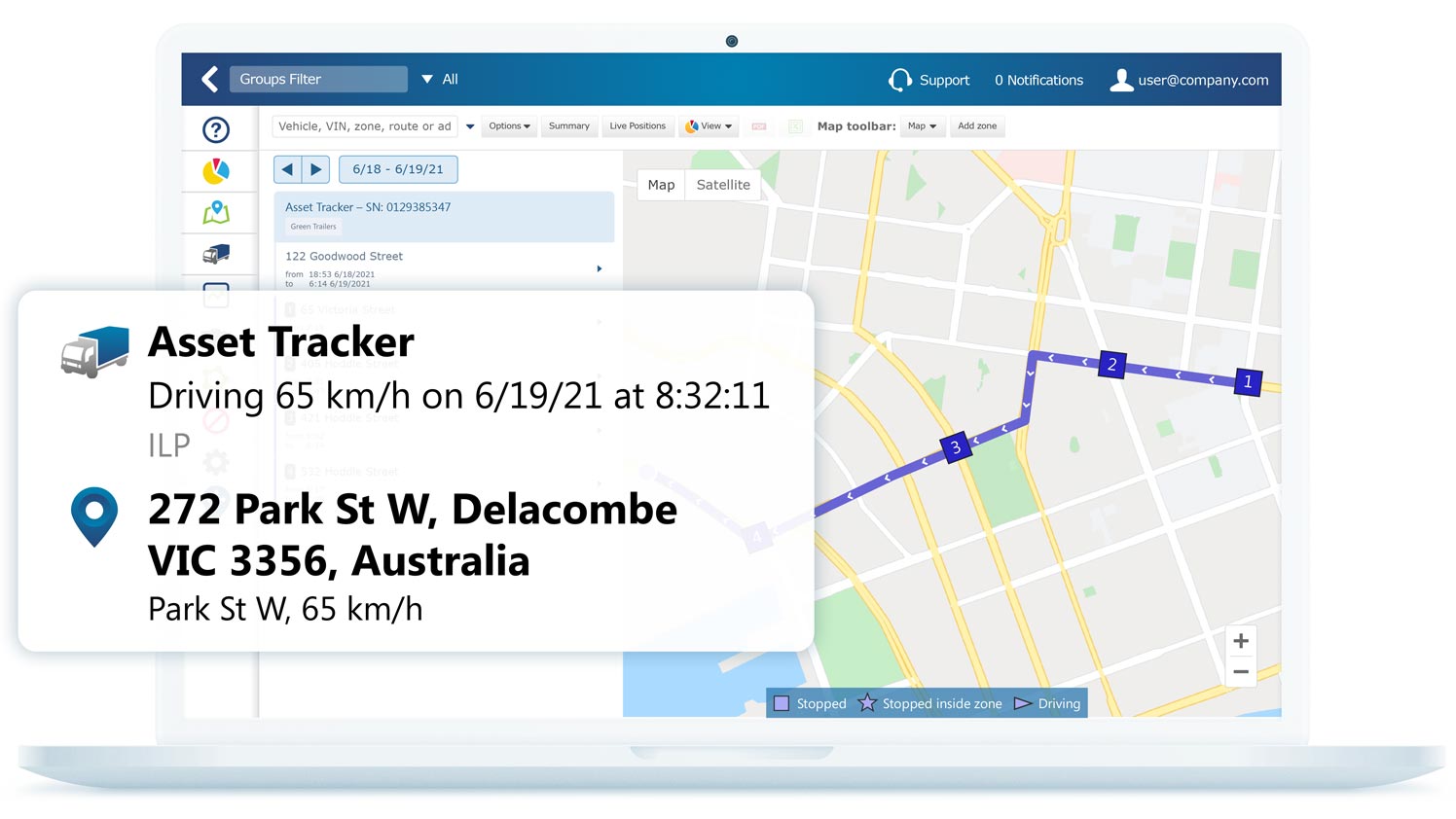 Fleet Vehicle Asset Tracking