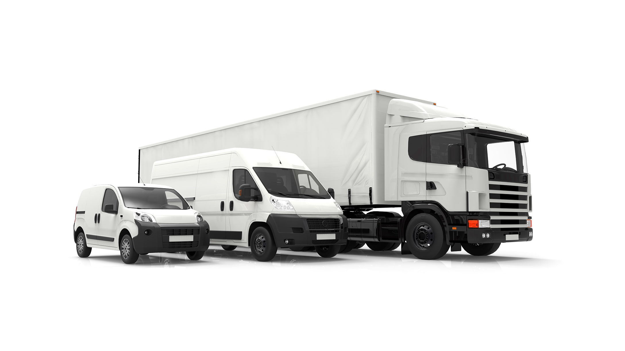 The different fleet vehicles that you can upgrade to Electrical Vehicles. 