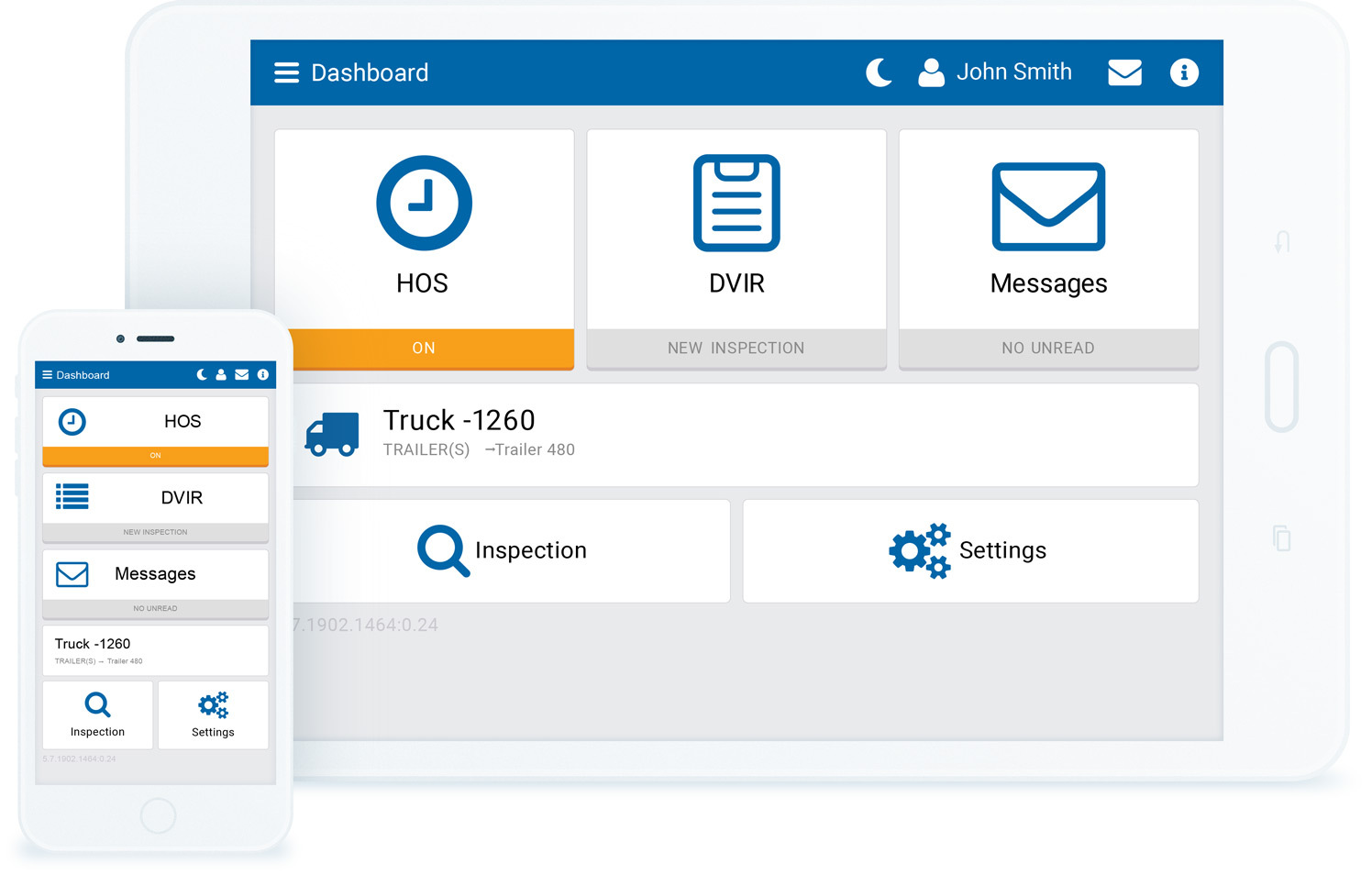 Geotab Drive dashboard electronic logging device software