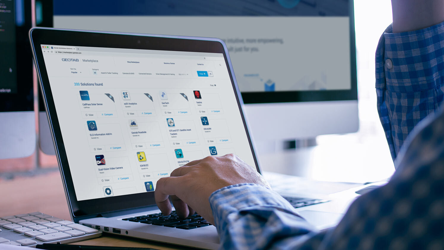 L’immagine rappresenta le soluzioni presenti nel Marketplace