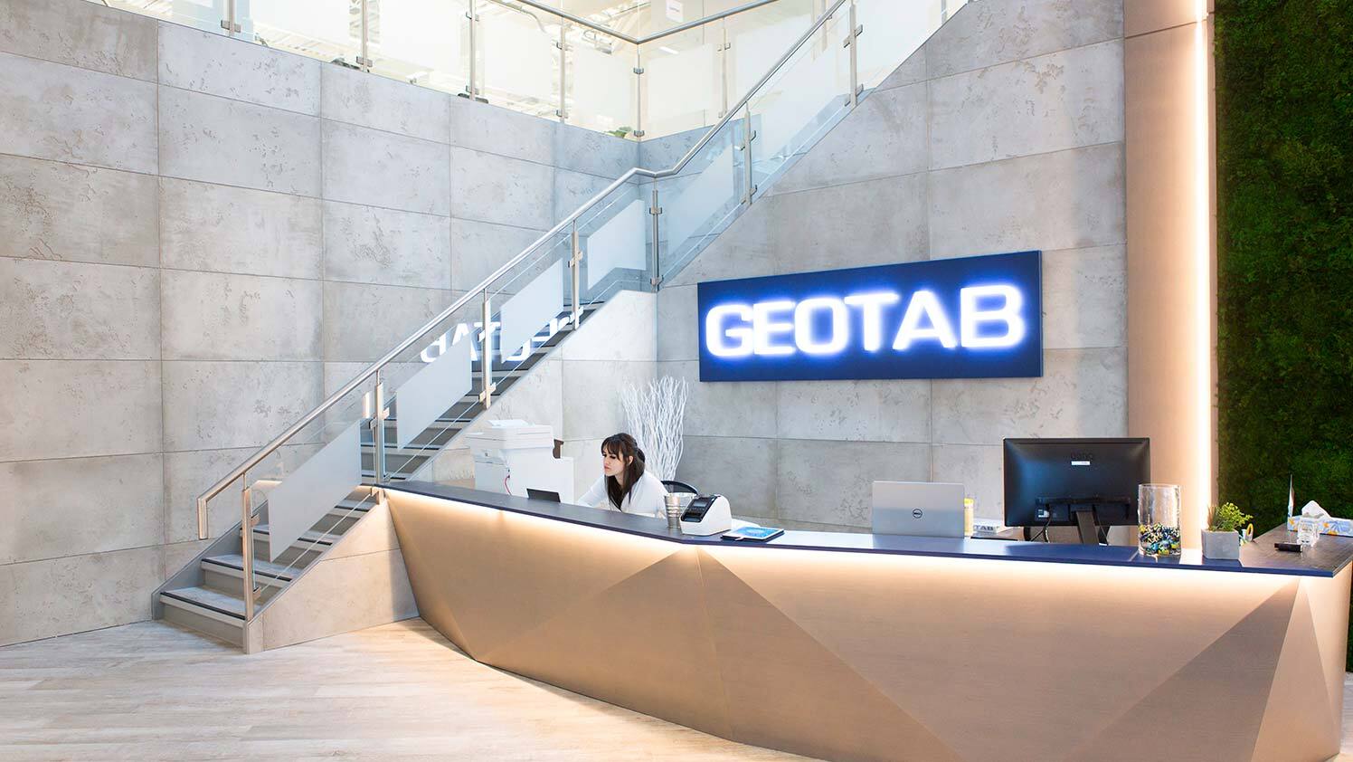 L’immagine rappresenta l’ufficio Geotab a Oakville