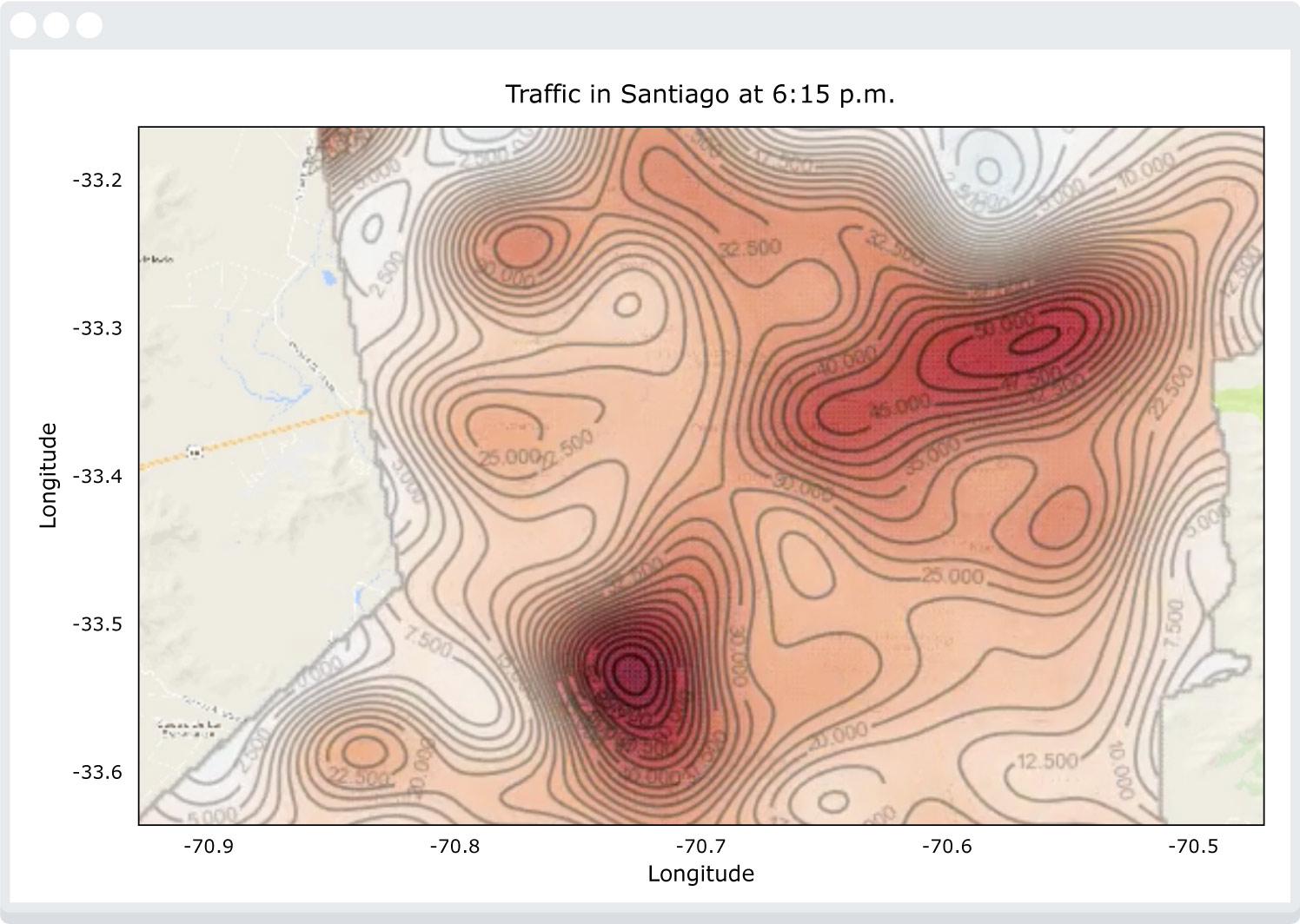 Traffic Modeling in MyGeotab MyGeotab中的交通拥堵热图