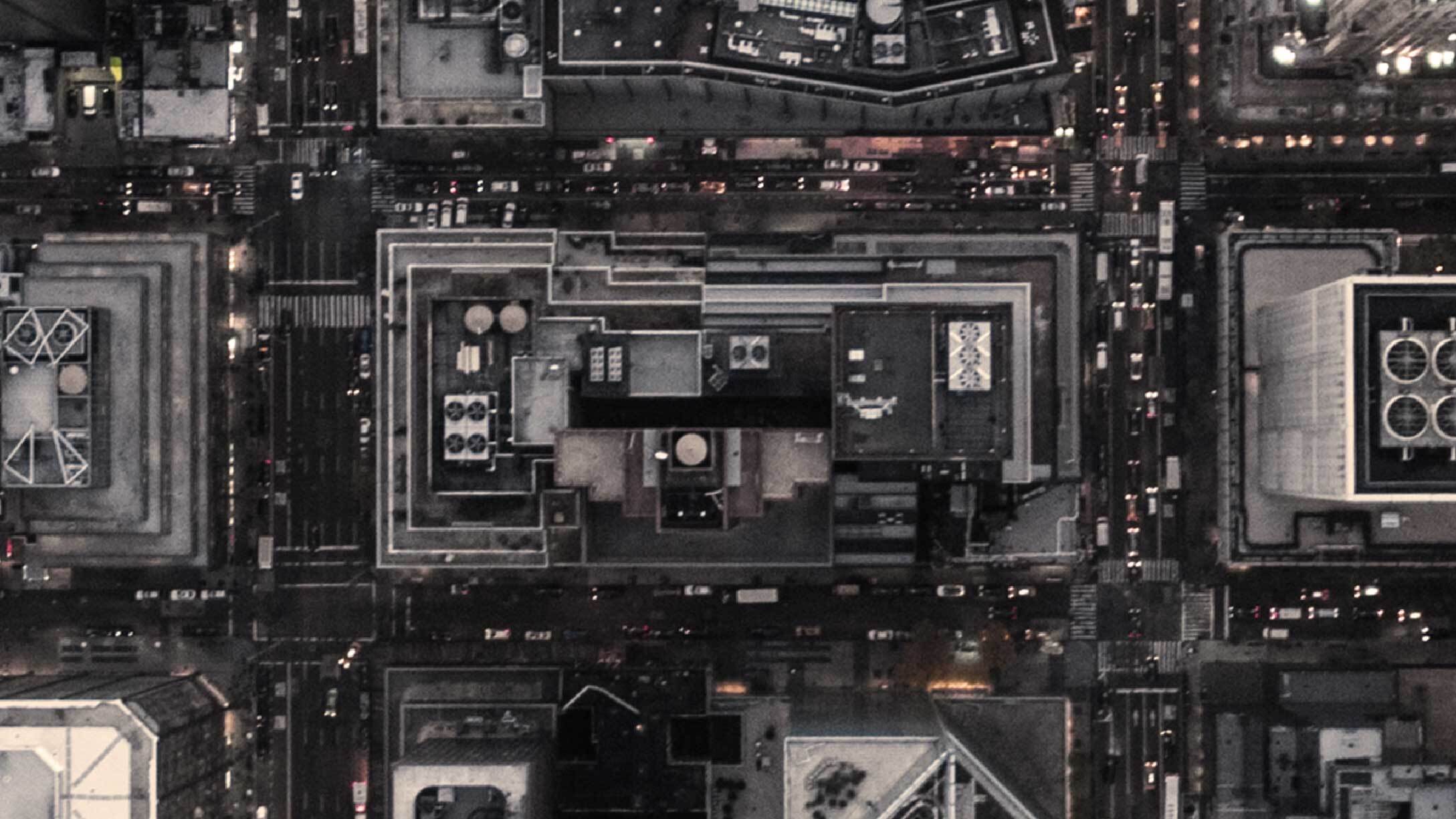 鸟瞰城市