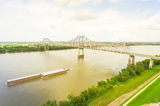 Photograph of US Route 65 in Louisiana