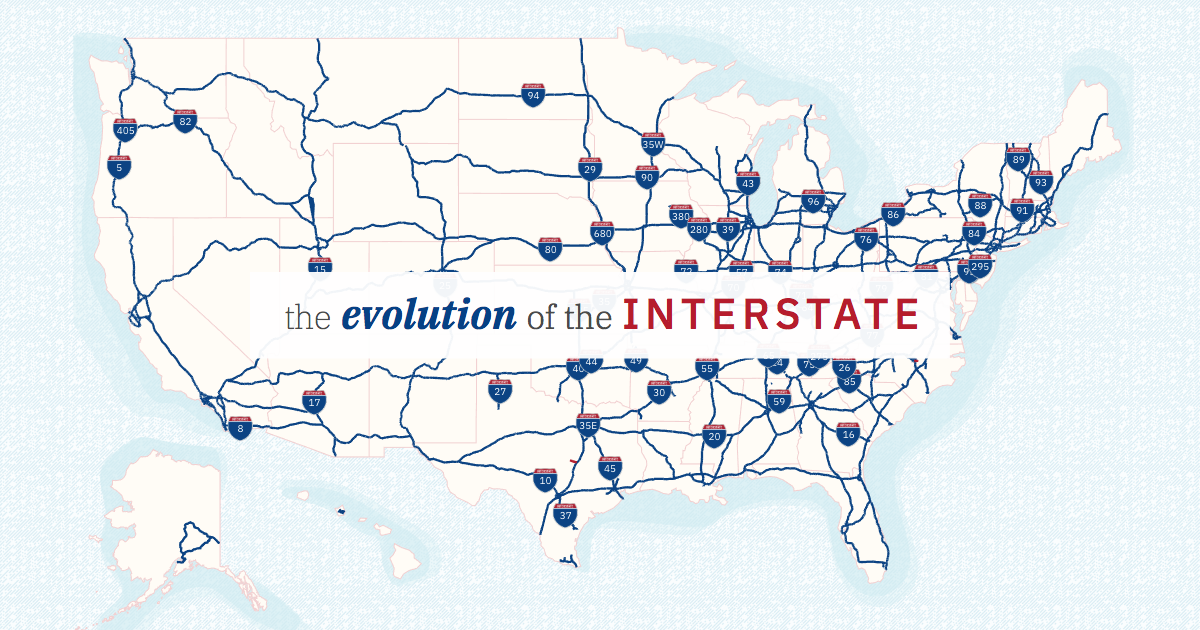 us interstate highway map