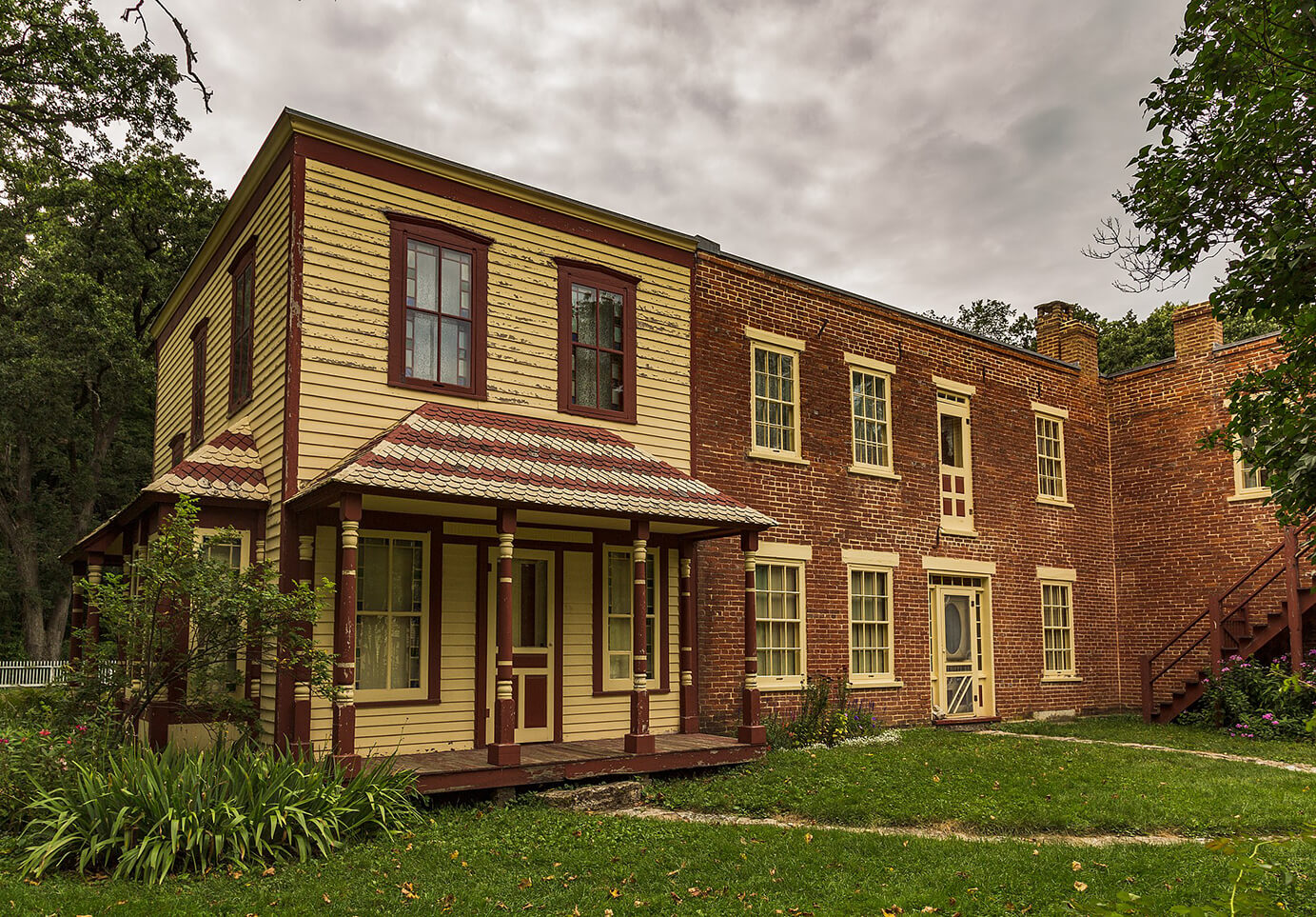 A photo of a ghost town in Minnesota