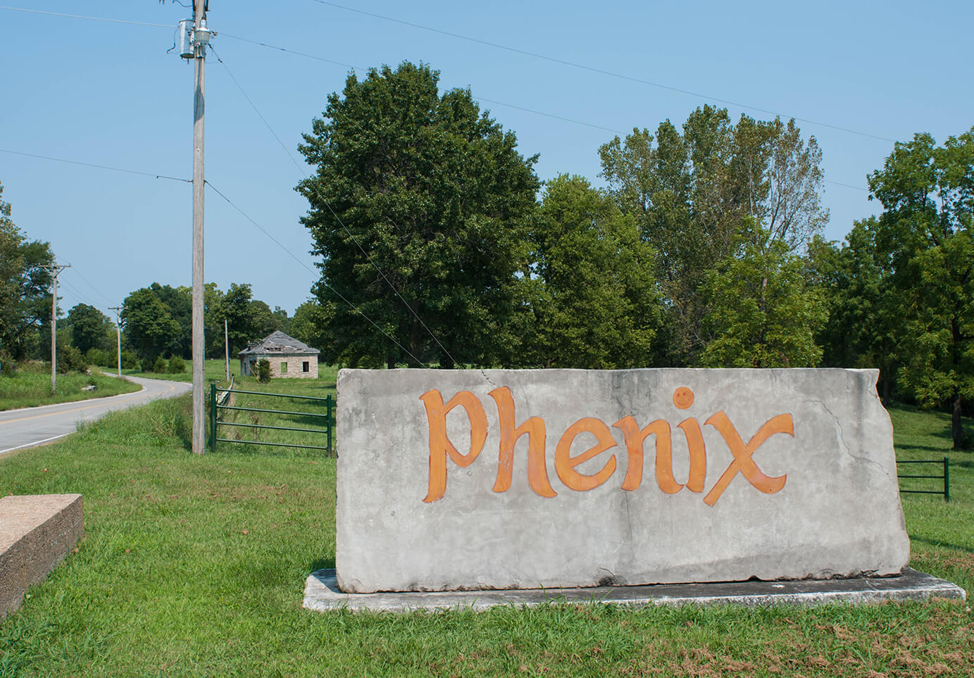 A photo of a ghost town in Missouri