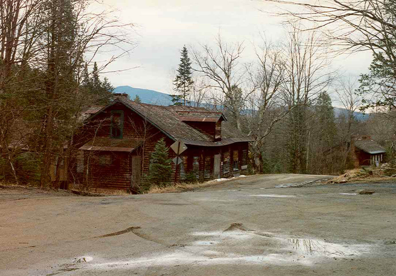 A photo of a ghost town in New York