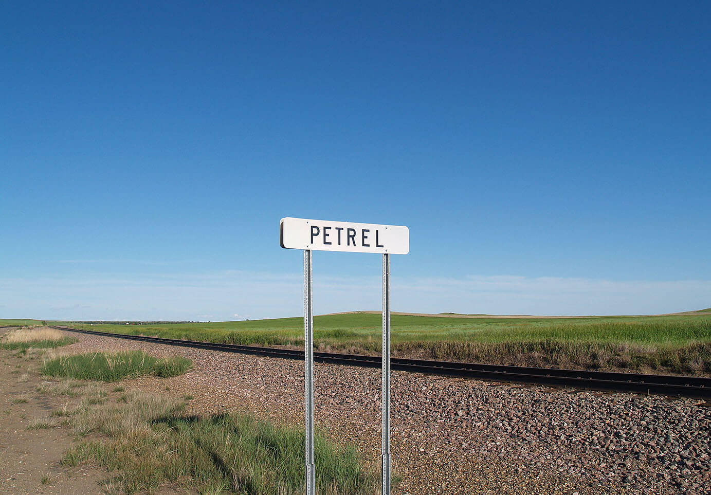 A photo of a ghost town in North Dakota