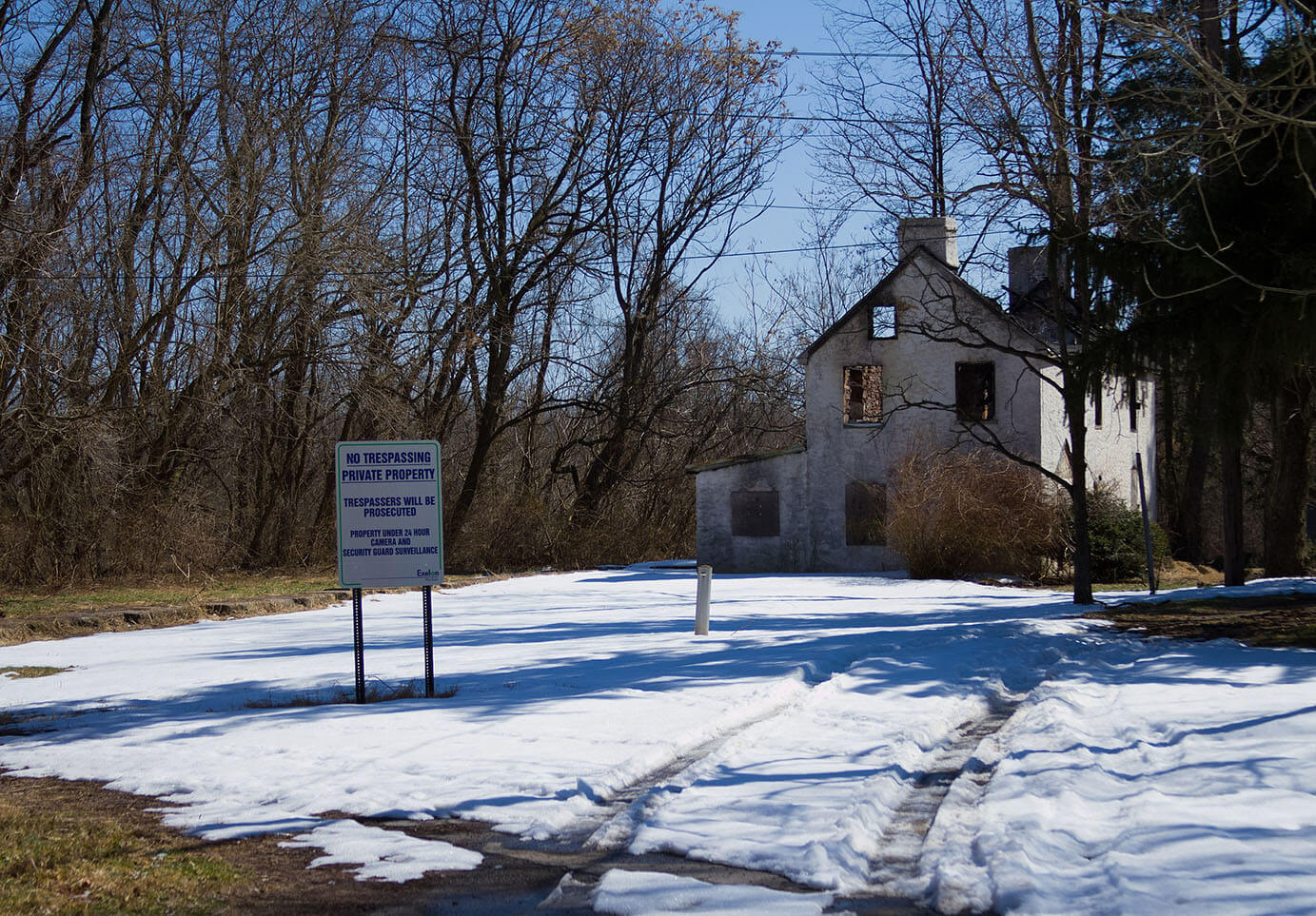 A photo of a ghost town in Pennsylvania