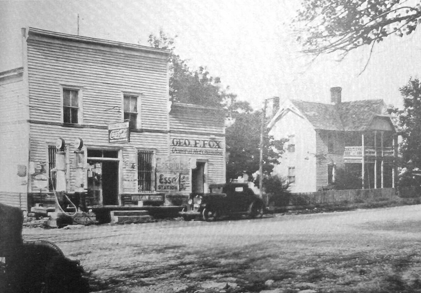 A photo of a ghost town in Tennessee