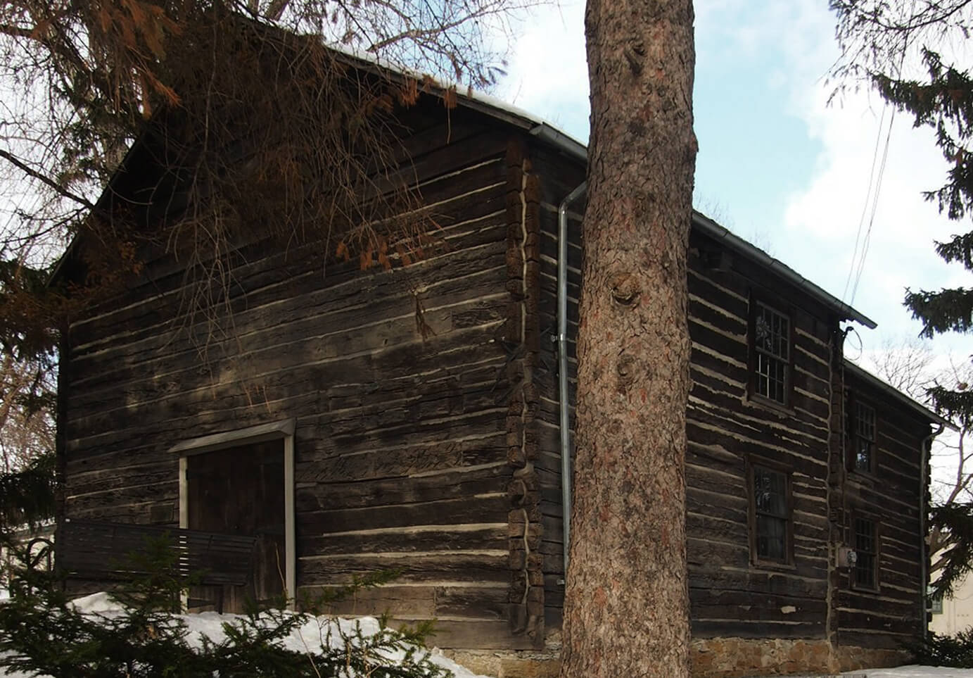 A photo of a ghost town in Wisconsin