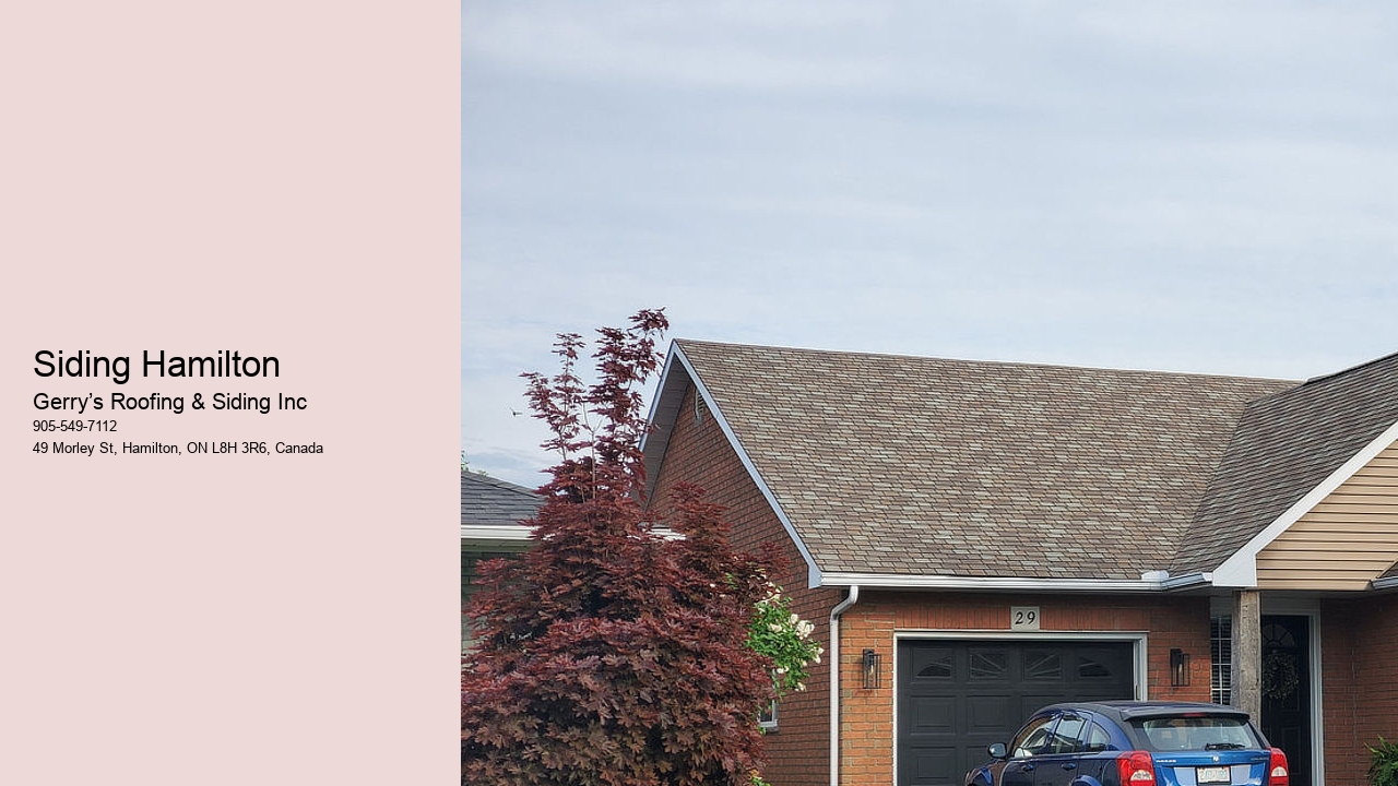 Siding Hamilton
