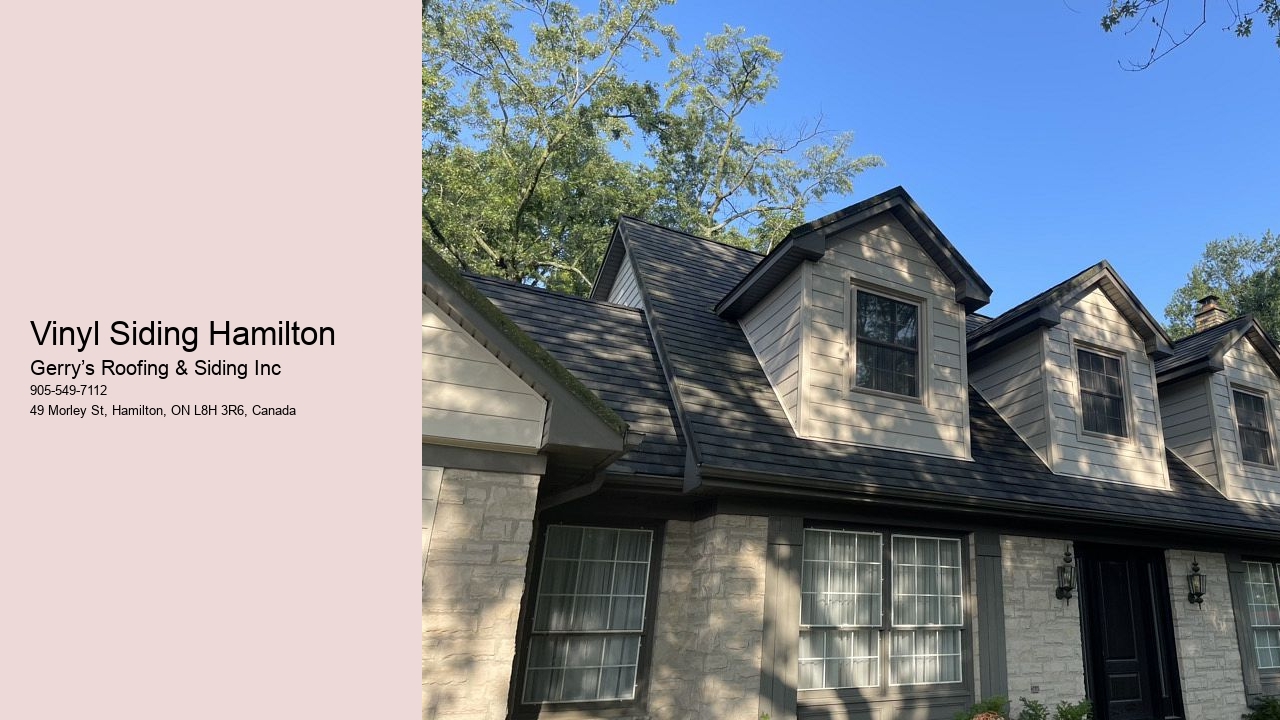 Vinyl Siding Hamilton