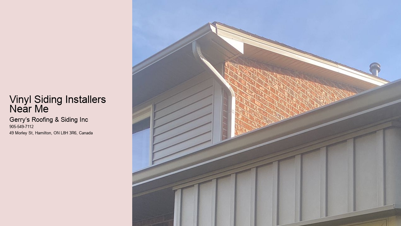 Vinyl Siding Installers Near Me