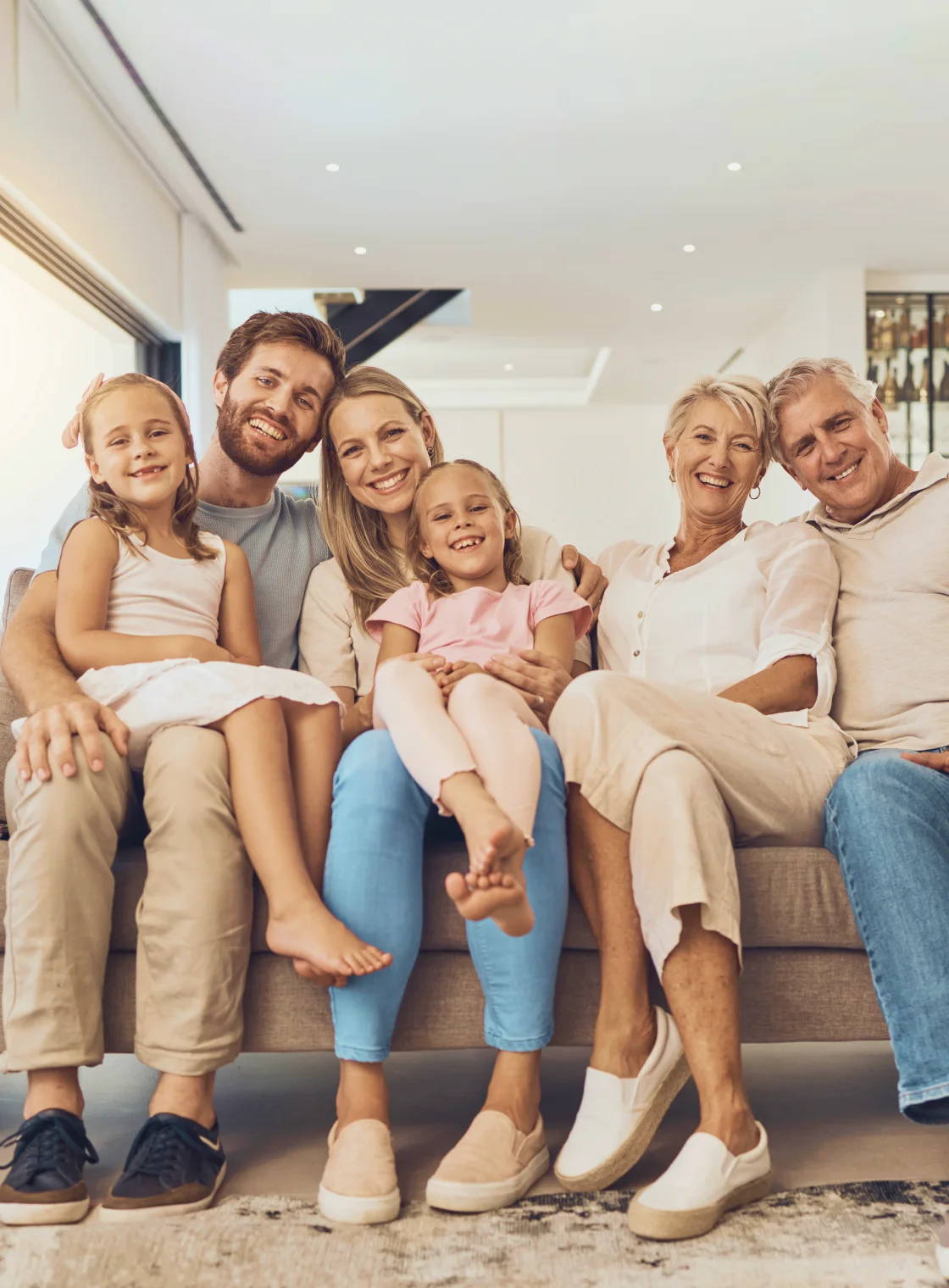 Familia de diferentes edades