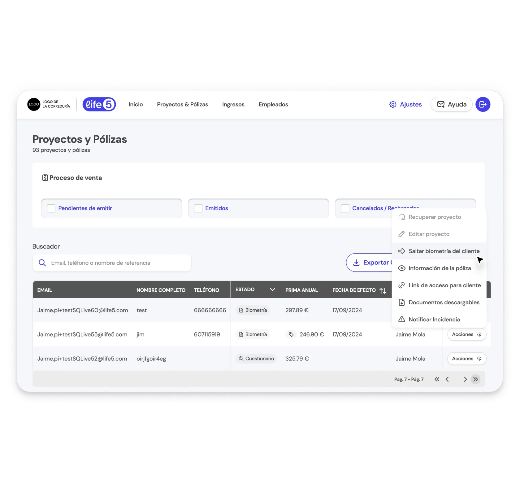 Flujo de contratación sin interrupciones al omitir la biometría en la BrokerApp.