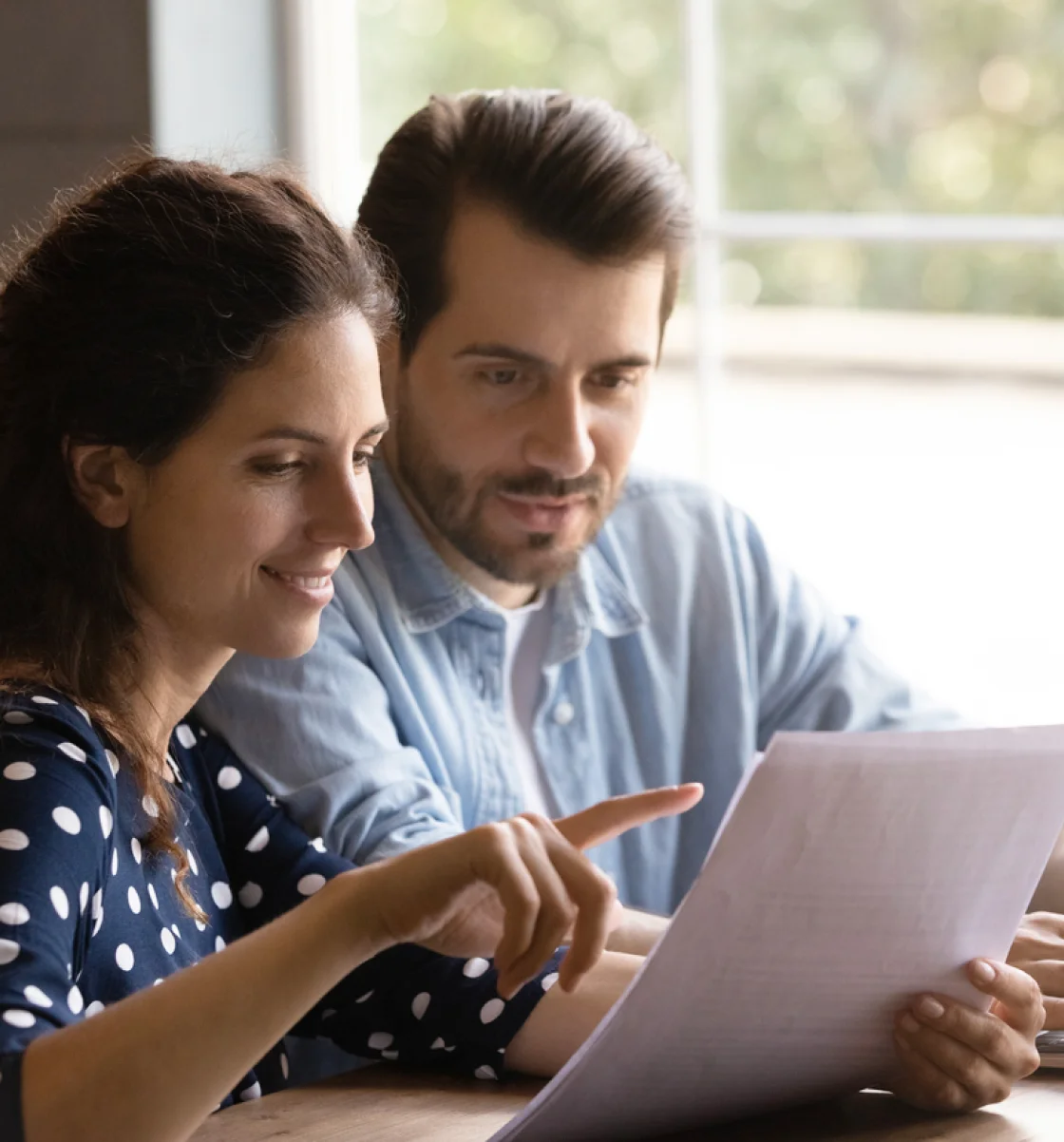 Familia calculando capital asegurado