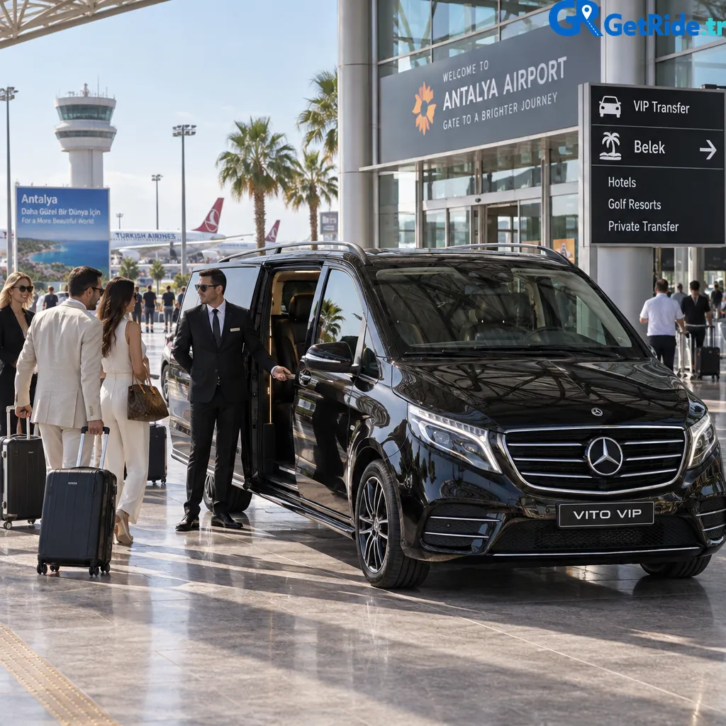 Aileniz ve Arkadaşlarınızla Rahat Seyahat: Antalya Havalimanı’ndan Belek’e Özel Transfer Seçenekleri