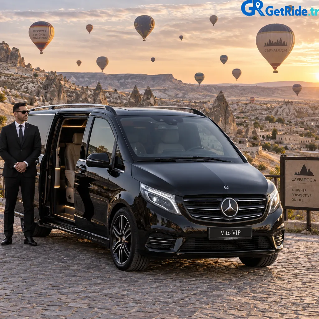 Kapadokya’nın Büyüleyici Manzaraları Arasında Lüks Bir VIP Transfer Deneyimiyle Yolculuğunuzu Şekillendirin
