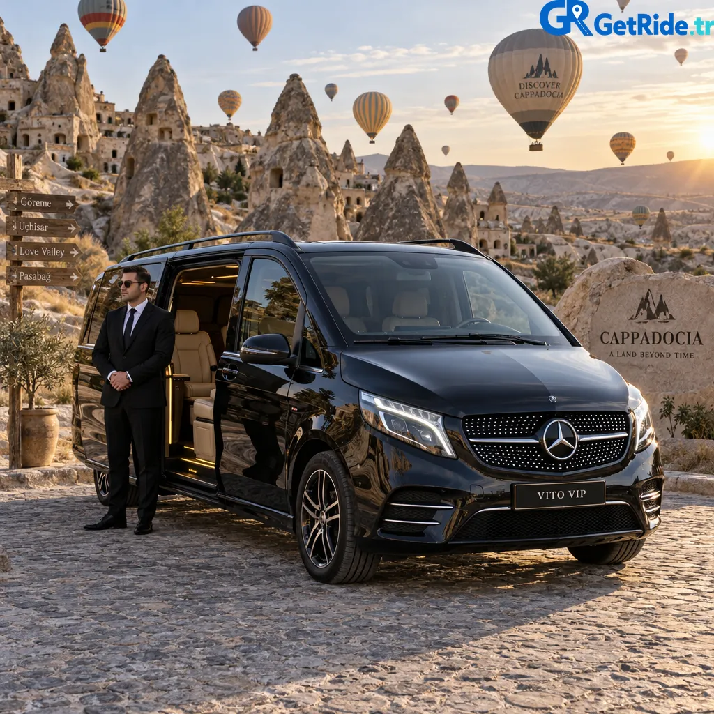 Kapadokya’da Rüya Gibi Bir Yolculuk: Konforlu VIP Havaalanı Transferi