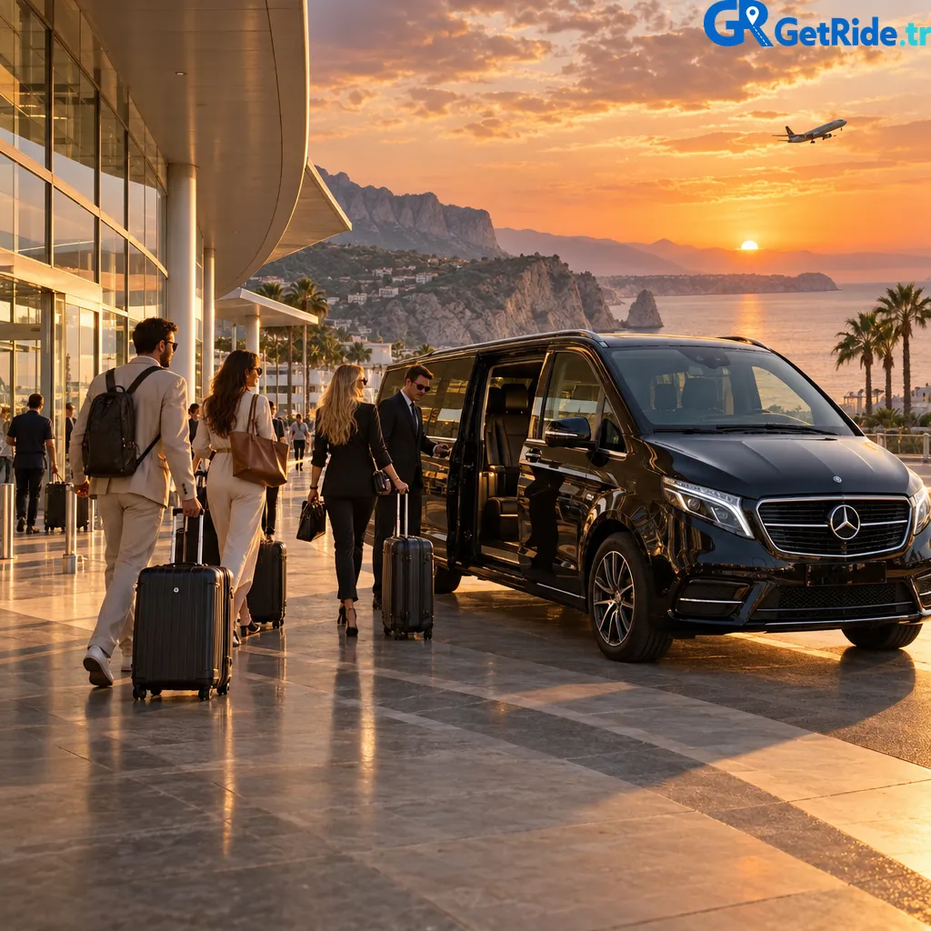 اختبر الفرق مع GetRide.tr: عنوان الراحة والأمان في خدمات النقل من مطار أنطاليا