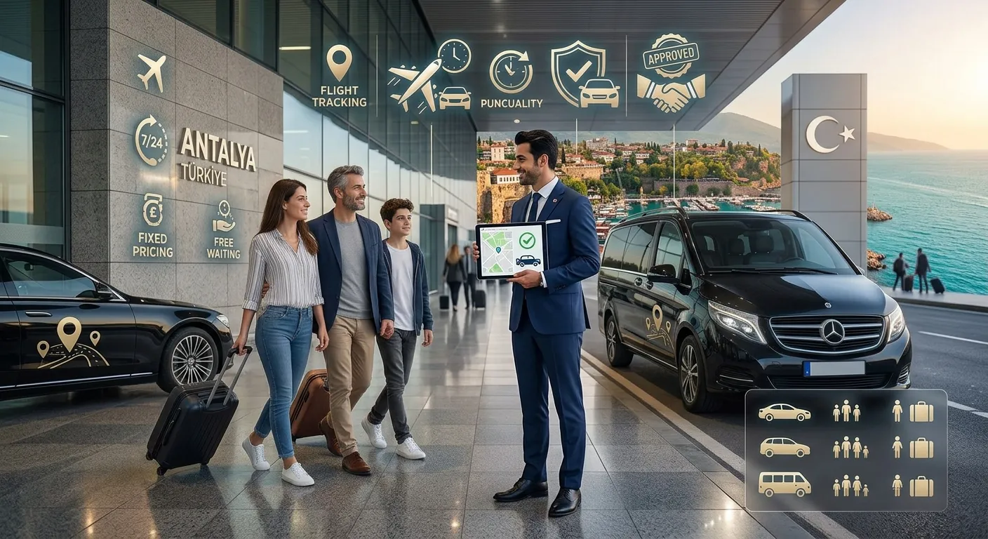 Antalya’da Lüks Seyahatinizi Bir Üst Düzeye Taşıyın: VIP Transferlerin Keyfini Çıkarın