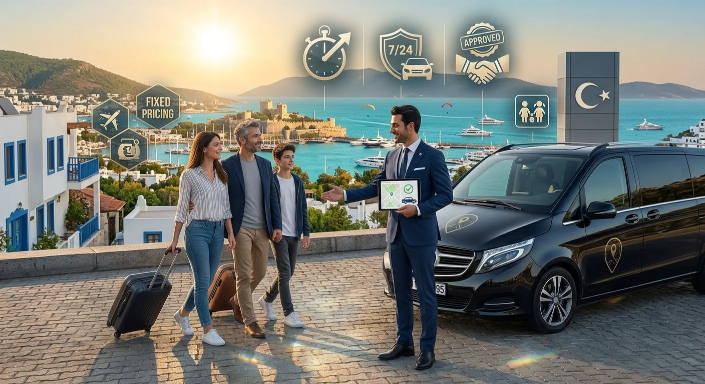 Sıcak İklimin Tadını Çıkarın: Bodrum’da VIP Transfer ile Huzurlu Bir Tatil Deneyimi