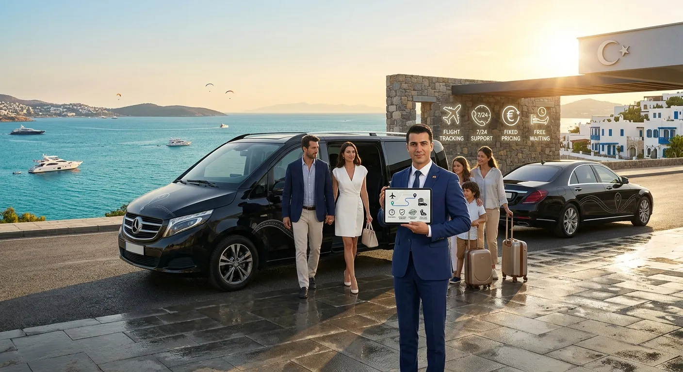 Lüks Seyahatinizi Bir Üst Düzeye Taşıyın: Bodrum’dan Türkbükü’ye Özel Transfer Deneyimi