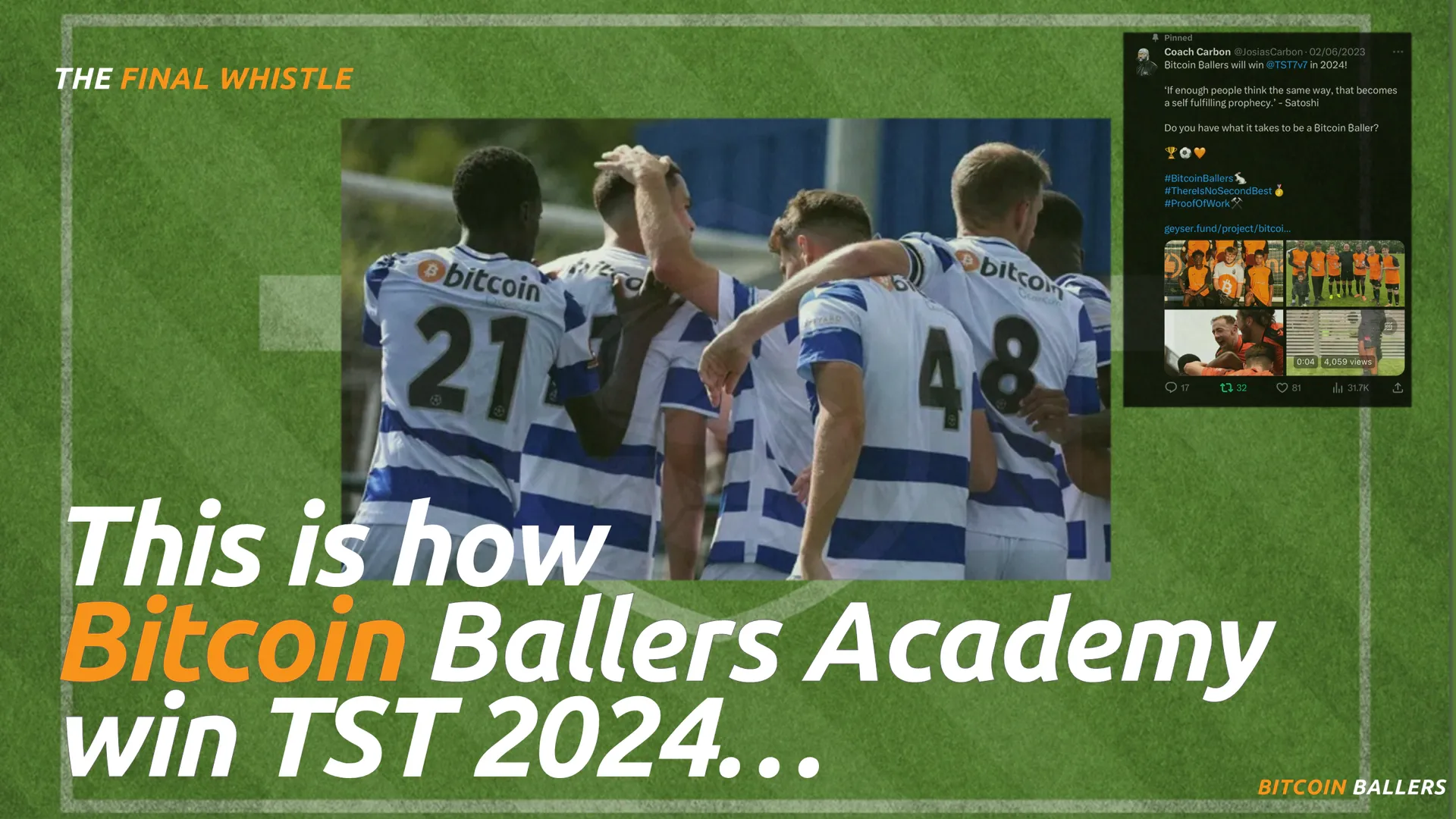 This is how Bitcoin Ballers Academy win TST 2024... Bitcoin Ballers