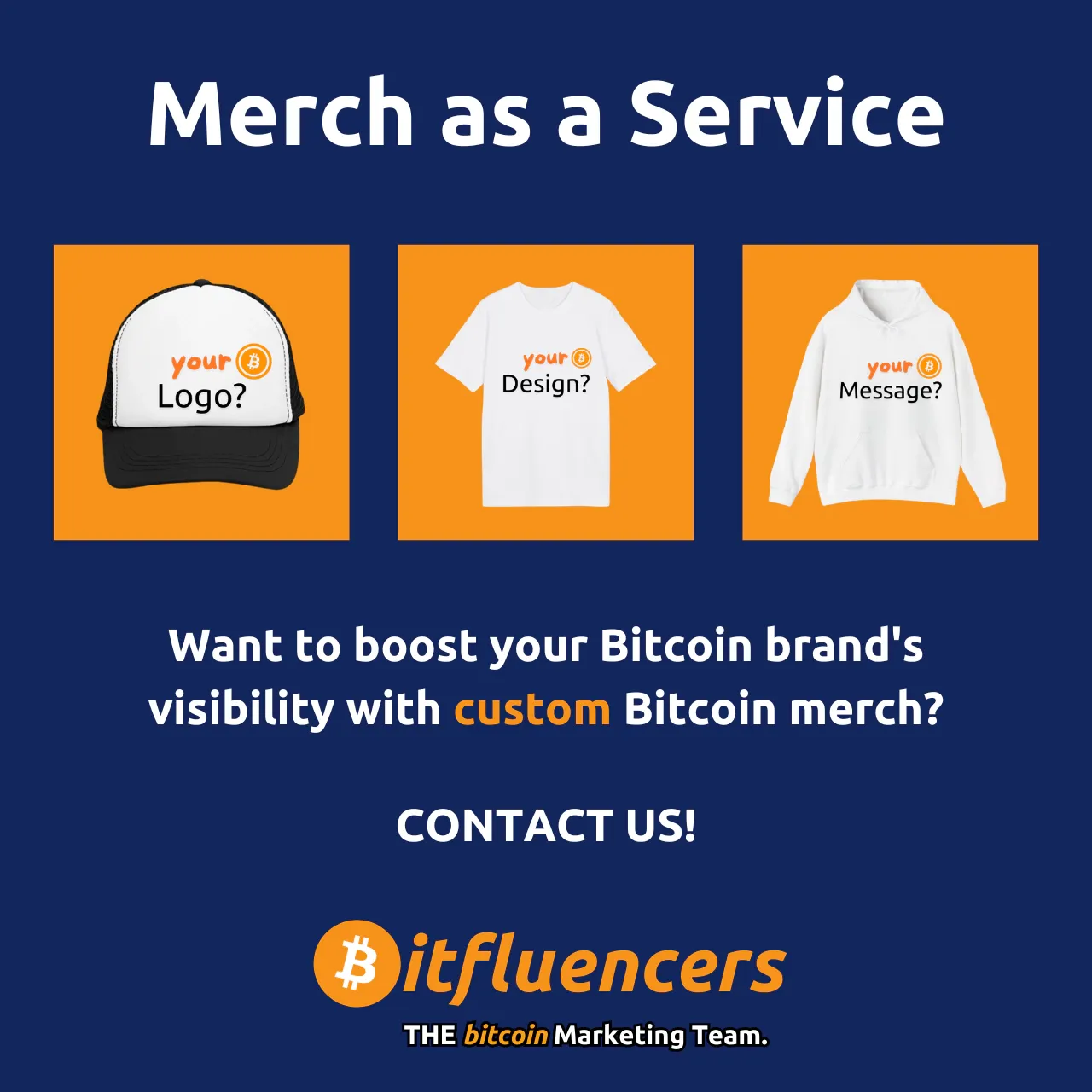 ₿itfluencers - THE Bitcoin Marketing Team. | Geyser