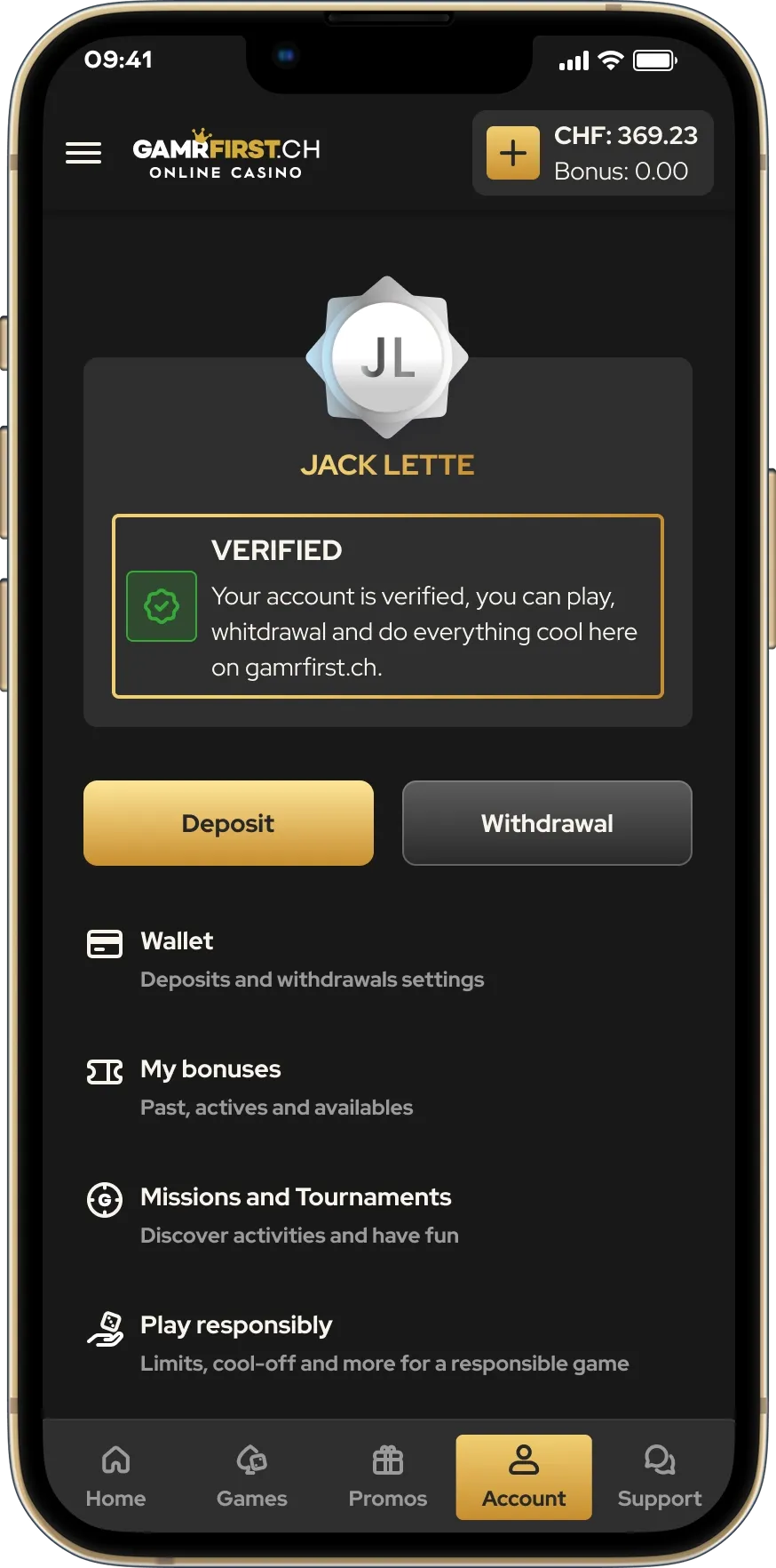My Account image