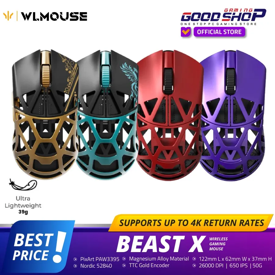 X Beast Razor Mouse Good Gaming Shop