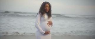 Medikal reveals Fella's huge baby bump in new music video